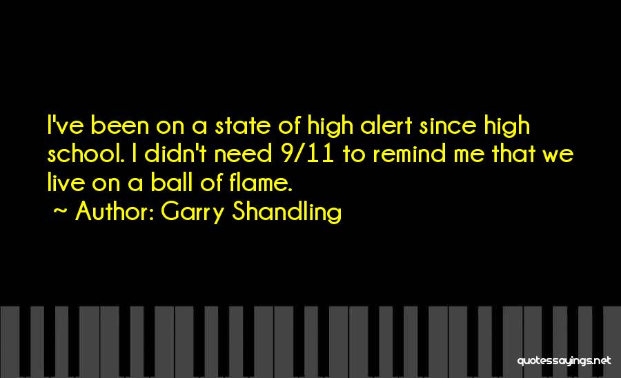 High Alert Quotes By Garry Shandling