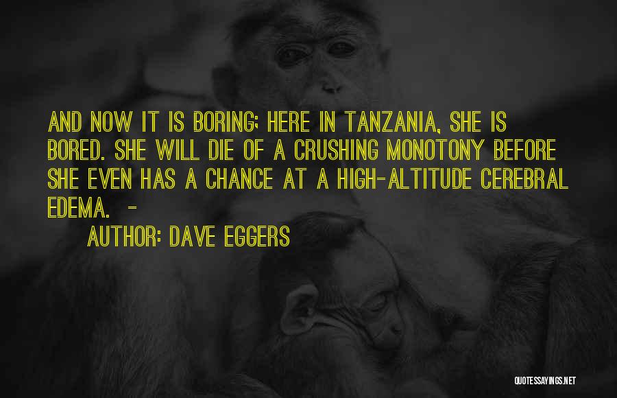 High Altitude Quotes By Dave Eggers