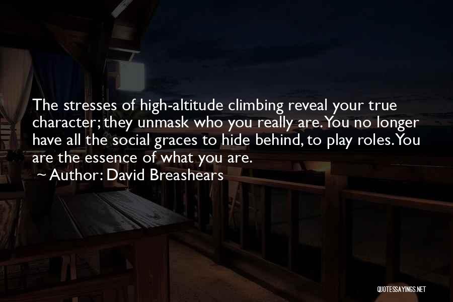 High Altitude Quotes By David Breashears