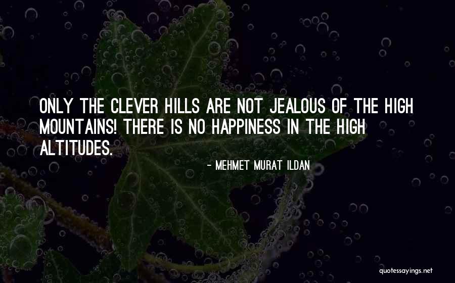 High Altitudes Quotes By Mehmet Murat Ildan