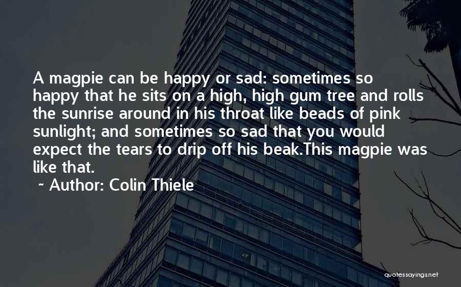 High And Happy Quotes By Colin Thiele