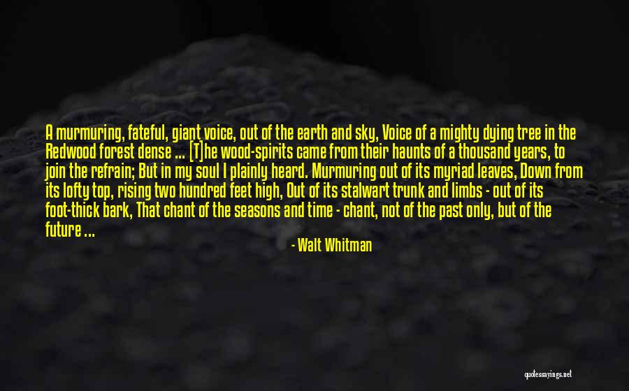 High And Mighty Quotes By Walt Whitman