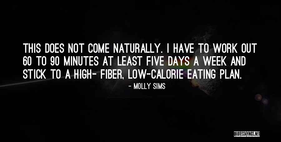 High Calorie Quotes By Molly Sims High Calorie Quotes By Molly Sims