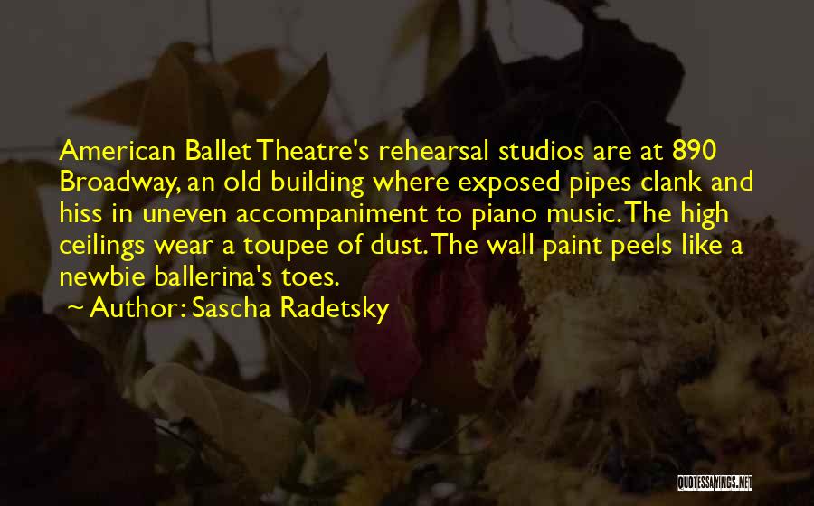 High Ceilings Quotes By Sascha Radetsky