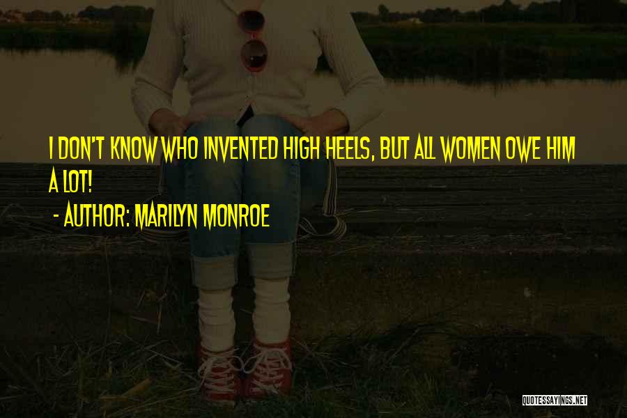 High Fashion Quotes By Marilyn Monroe