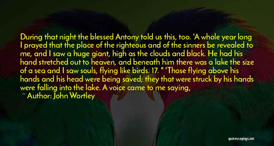 High Flying Birds Quotes By John Wortley