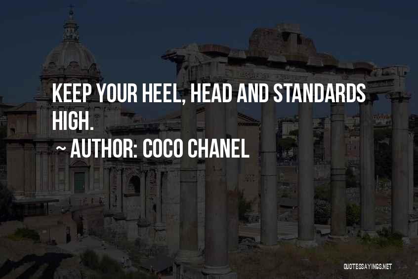 High Heel Quotes By Coco Chanel