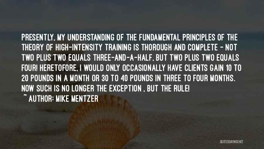 High Intensity Training Quotes By Mike Mentzer