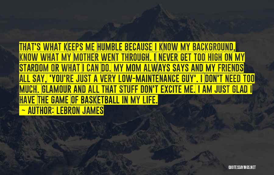 High Maintenance Friends Quotes By LeBron James