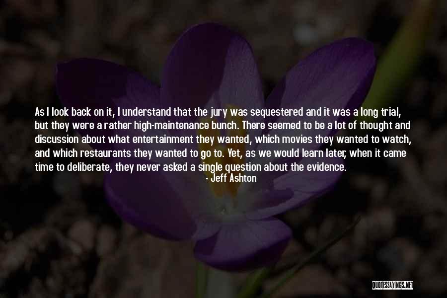 High Maintenance Quotes By Jeff Ashton