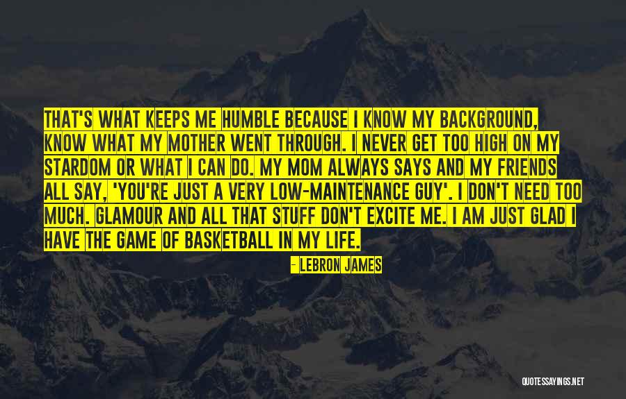 High Maintenance Quotes By LeBron James