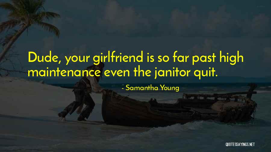High Maintenance Quotes By Samantha Young High Maintenance Quotes By Samantha Young