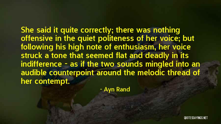 High Note Quotes By Ayn Rand High Note Quotes By Ayn Rand