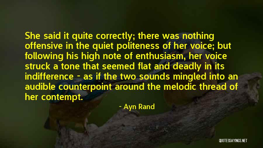 High Note Quotes By Ayn Rand