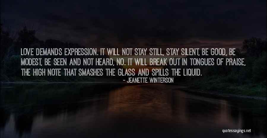 High Note Quotes By Jeanette Winterson