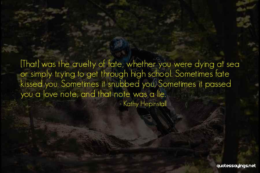 High Note Quotes By Kathy Hepinstall