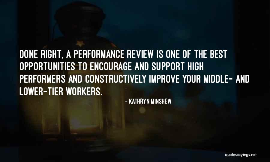 High Performers Quotes By Kathryn Minshew High Performers Quotes By Kathryn Minshew
