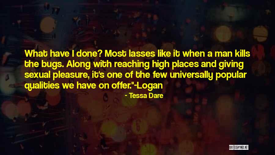 High Places Quotes By Tessa Dare High Places Quotes By Tessa Dare