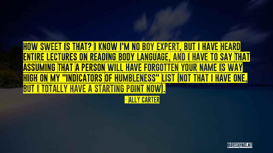 High Point Quotes By Ally Carter High Point Quotes By Ally Carter