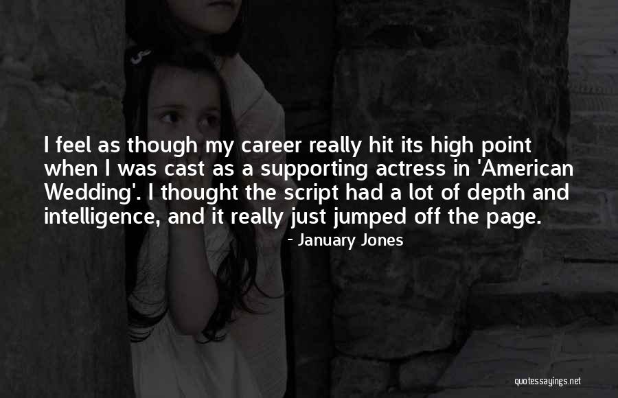 High Point Quotes By January Jones High Point Quotes By January Jones