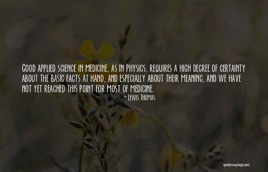 High Point Quotes By Lewis Thomas High Point Quotes By Lewis Thomas