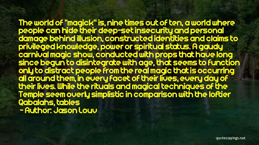 High Power Quotes By Jason Louv