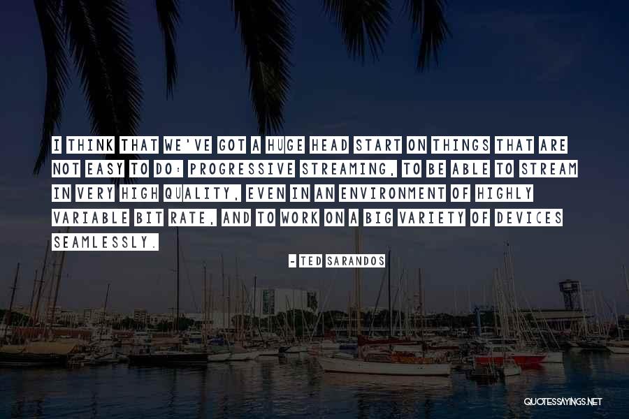 High Quality Work Quotes By Ted Sarandos High Quality Work Quotes By Ted Sarandos