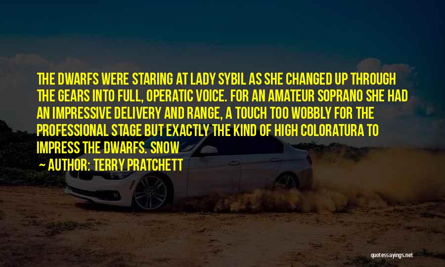 High Range Quotes By Terry Pratchett