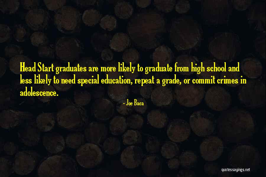 High School Graduates Quotes By Joe Baca High School Graduates Quotes By Joe Baca