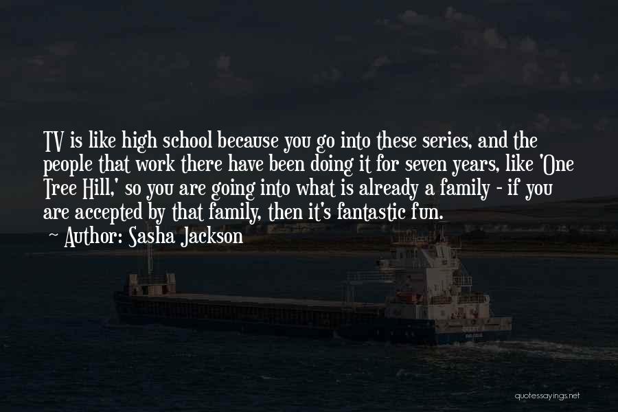 High School Is Fun Quotes By Sasha Jackson