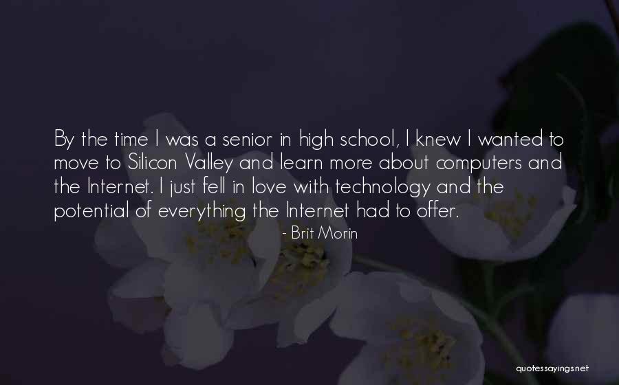 High School Love Quotes By Brit Morin High School Love Quotes By Brit Morin