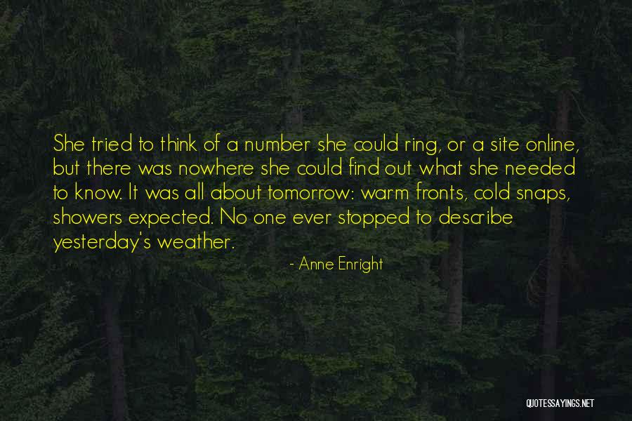 High School Not Mattering Quotes By Anne Enright High School Not Mattering Quotes By Anne Enright