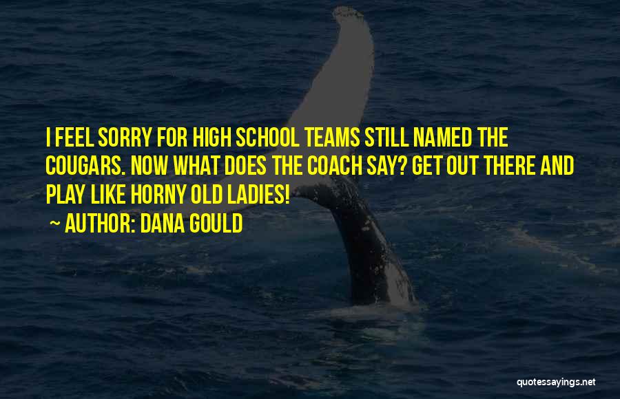 High School Play Quotes By Dana Gould