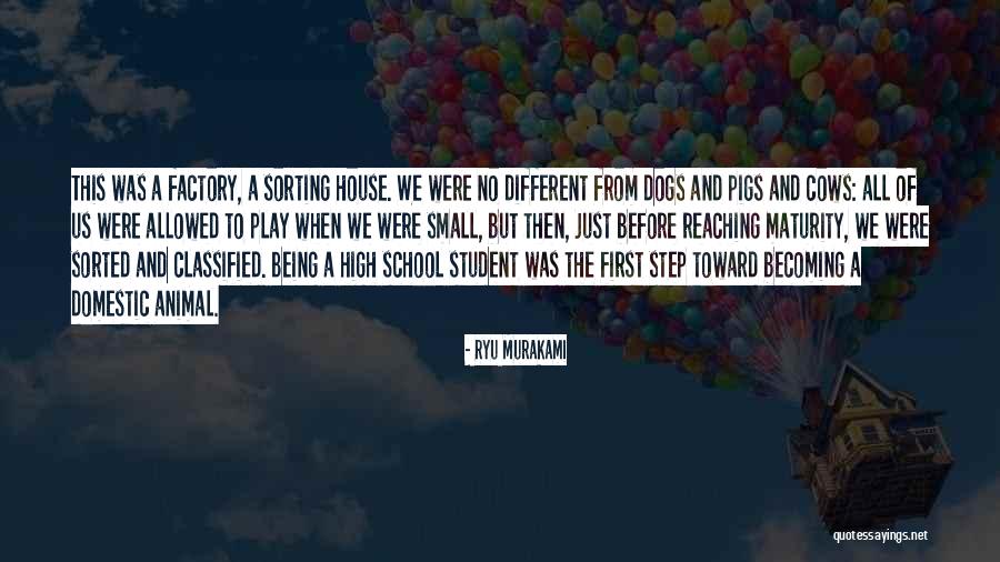 High School Student Life Quotes By Ryu Murakami