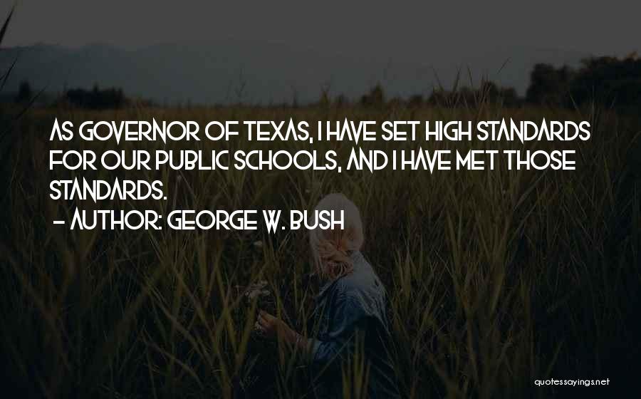 High Schools Over Quotes By George W. Bush