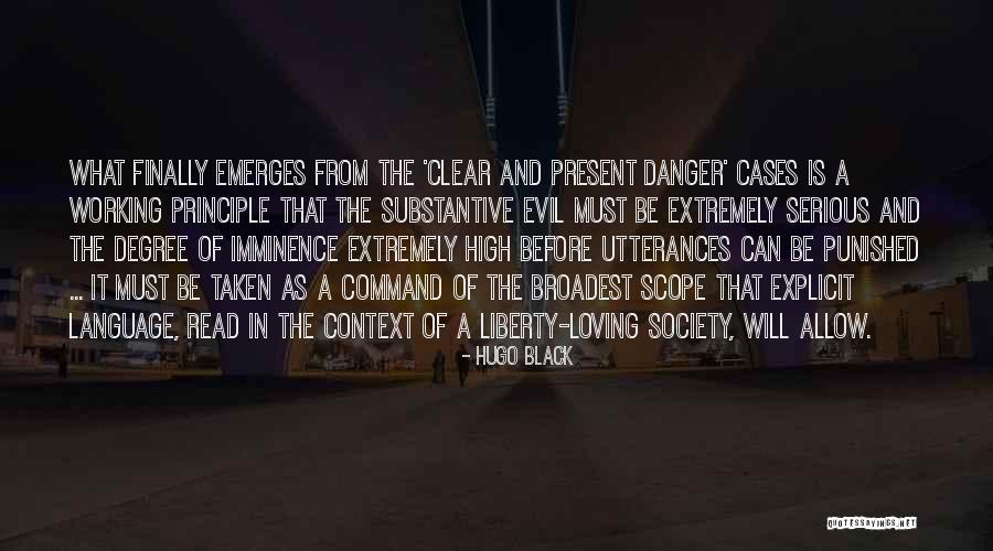 High Scope Quotes By Hugo Black High Scope Quotes By Hugo Black