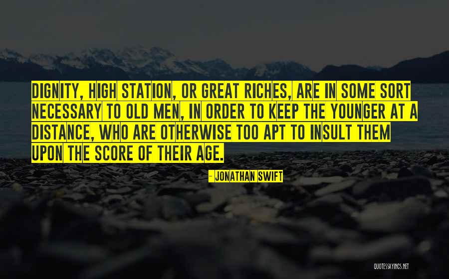 High Score Quotes By Jonathan Swift