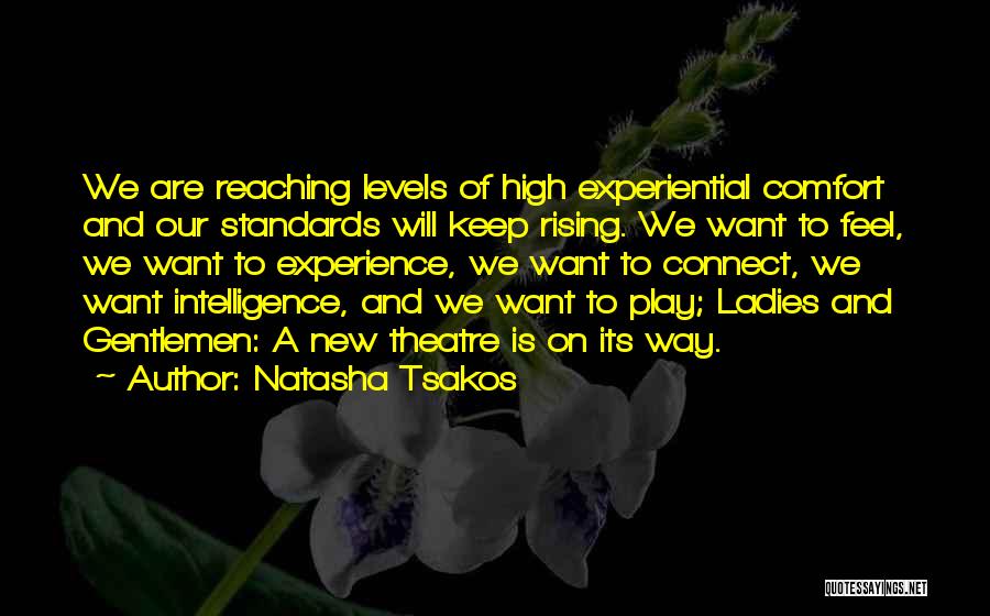 High Standards Quotes By Natasha Tsakos