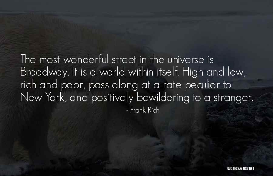 High Street Quotes By Frank Rich High Street Quotes By Frank Rich
