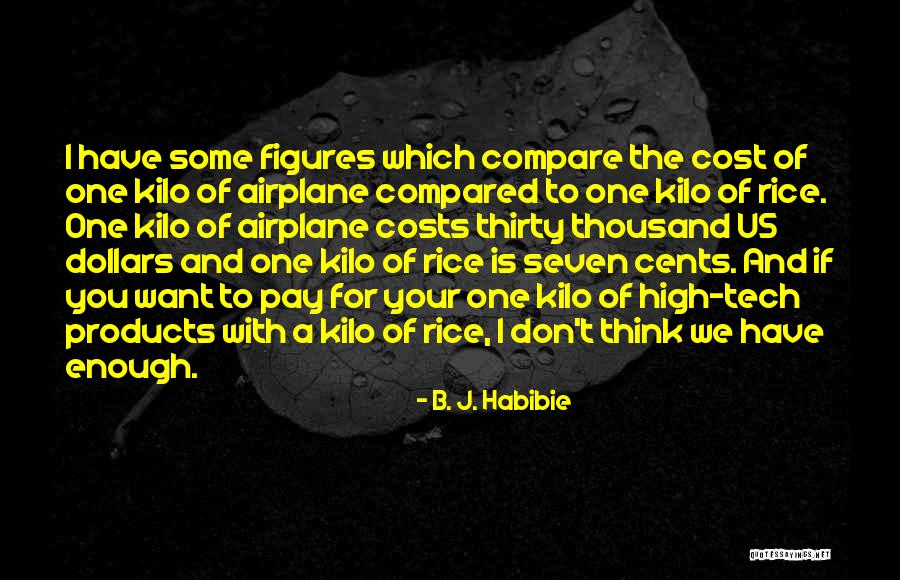 High Tech Quotes By B. J. Habibie High Tech Quotes By B. J. Habibie