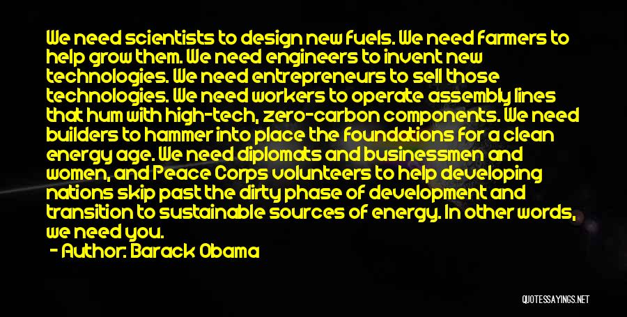 High Tech Quotes By Barack Obama