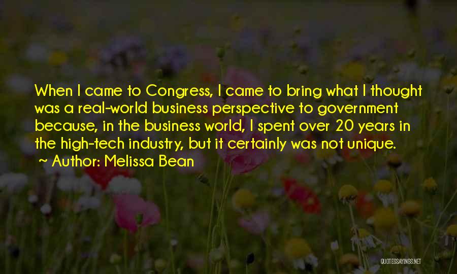 High Tech Quotes By Melissa Bean