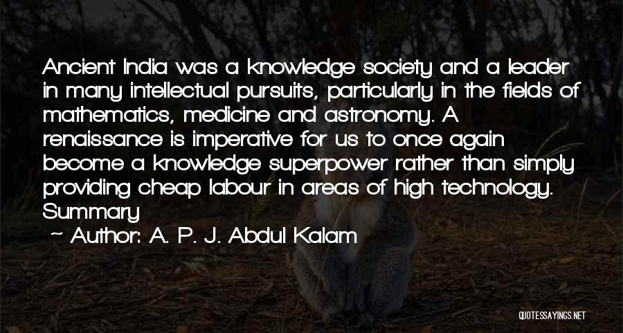 High Technology Quotes By A. P. J. Abdul Kalam