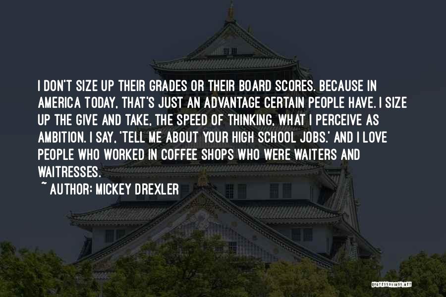 High Thinking Love Quotes By Mickey Drexler High Thinking Love Quotes By Mickey Drexler