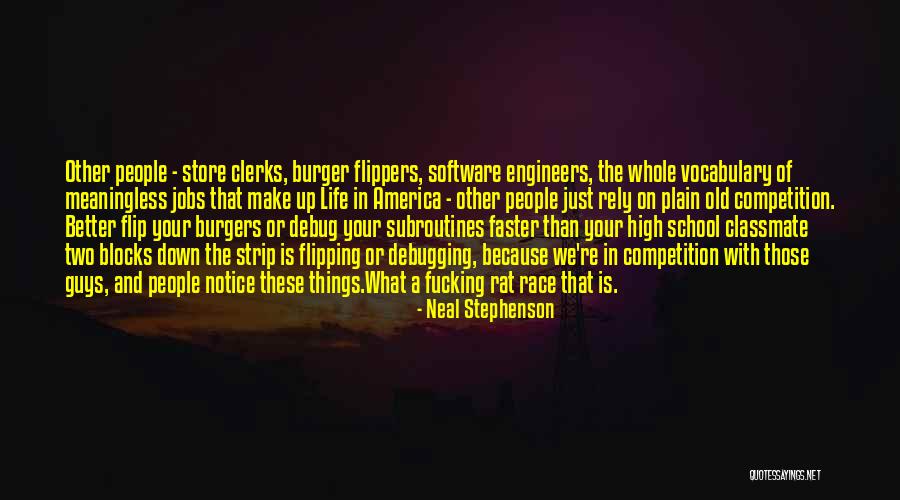 High Vocabulary Quotes By Neal Stephenson