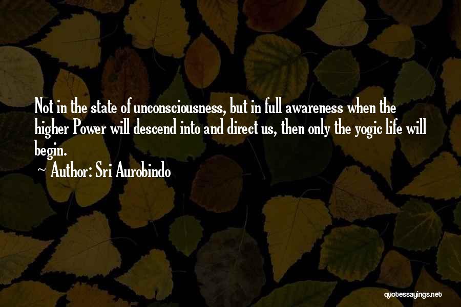 Higher Awareness Quotes By Sri Aurobindo