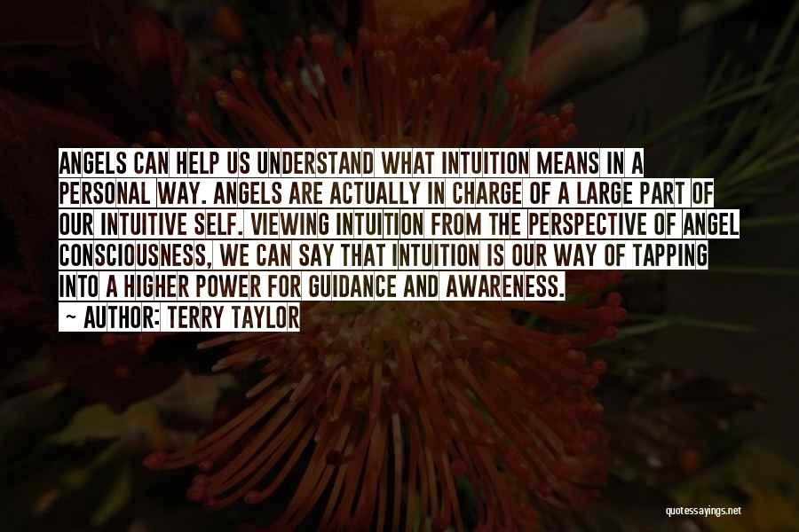 Higher Awareness Quotes By Terry Taylor