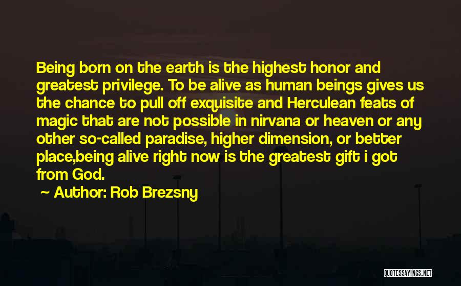 Higher Beings Quotes By Rob Brezsny