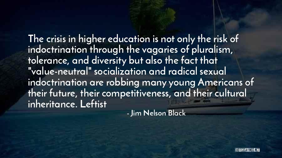 Higher Education Future Quotes By Jim Nelson Black