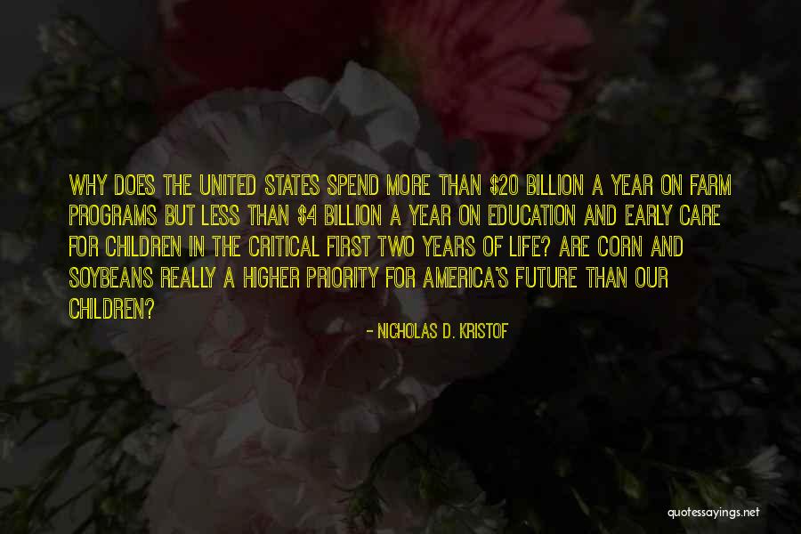 Higher Education Future Quotes By Nicholas D. Kristof